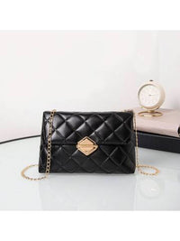 Mini Diamond Grid Crossbody Phone Bag Luxurious Weddings