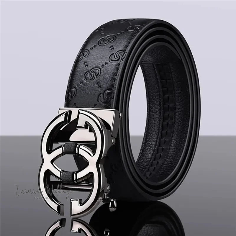 Luxury Designer Business Belt Men's Belt Luxurious Weddings
