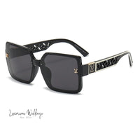 Luxury Square Fashion Sunglasses UV400 Luxurious Weddings