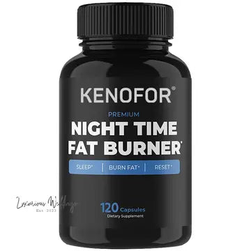 a bottle of kenofor night time fat burner