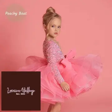 Princess Sequins Tutu Dress for Baby Girls girls sequins dress Luxurious Weddings