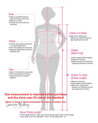 the measurements of a woman's body