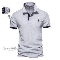 High Quality Men's Giraffe Polo Shirt Luxurious Weddings