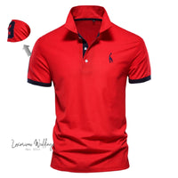 High Quality Men's Giraffe Polo Shirt Luxurious Weddings