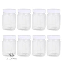 Airtight Plastic Storage Jars 8pcs Set