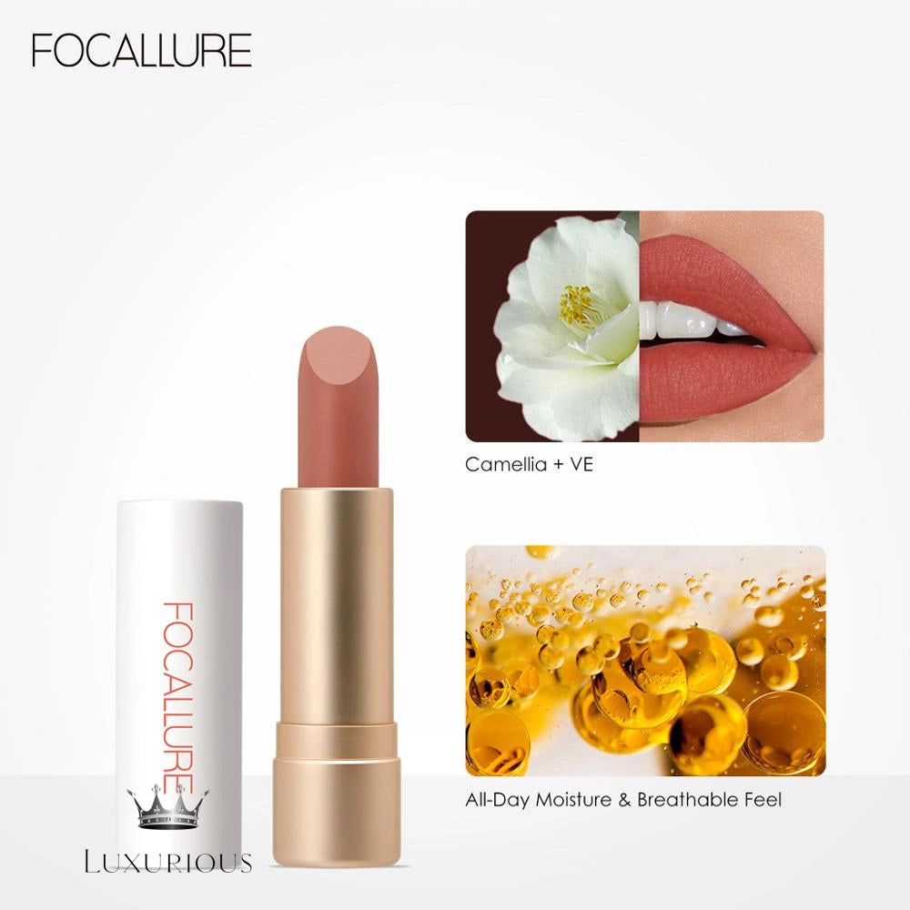 FOCALLURE Moist Matte Lipstick Luxurious Weddings