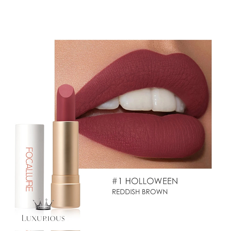 FOCALLURE Moist Matte Lipstick Luxurious Weddings