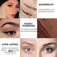 Focallure Waterproof Gel Eyeliner & Eyebrow Cream Luxurious Weddings