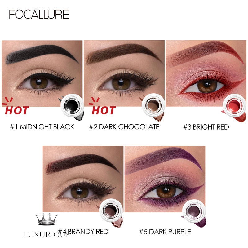 Focallure Waterproof Gel Eyeliner & Eyebrow Cream