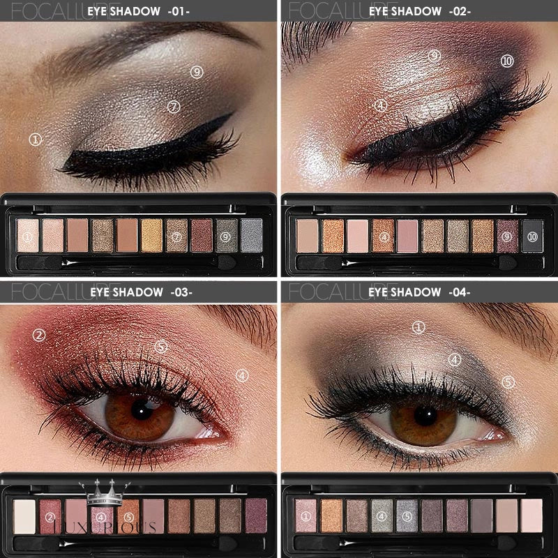 FOCALLURE Matte Eyeshadow Palette Luxurious Weddings