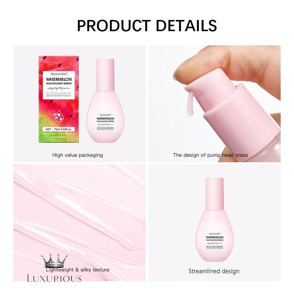 Watermelon Glow Niacinamide Dew Drops Serum Luxurious Weddings