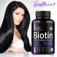 Keratin Supplement with Collagen, Biotin - Vitamins for Hair, Skin and Nails Luxurious Weddings