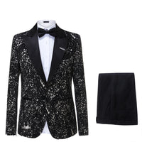 Luxury Purple Tuxedo Suit 2-Piece Set Men's Suit Luxurious Weddings