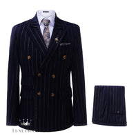 Luxury Purple Tuxedo Suit 2-Piece Set Luxurious Weddings