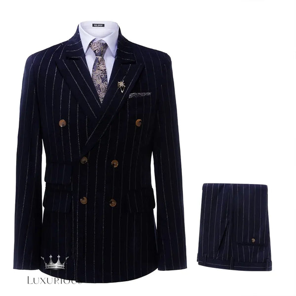 Luxury Purple Tuxedo Suit 2-Piece Set Men's Suit Luxurious Weddings