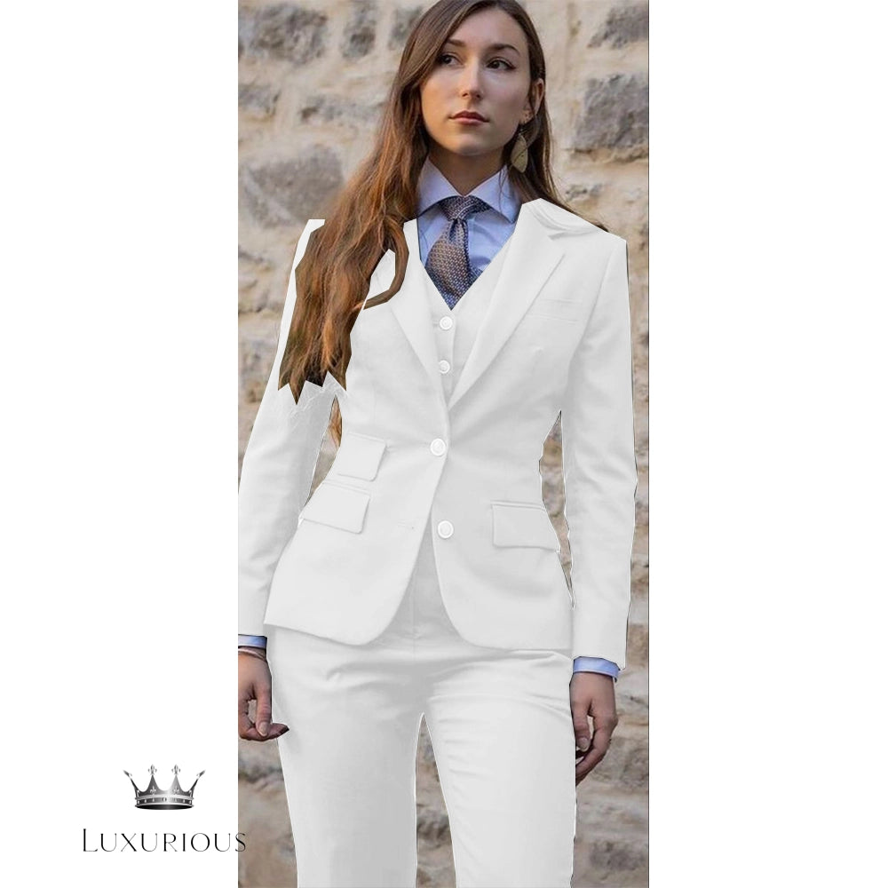 Luxury Women's Plus Size Work Clothes Suit Luxurious Weddings