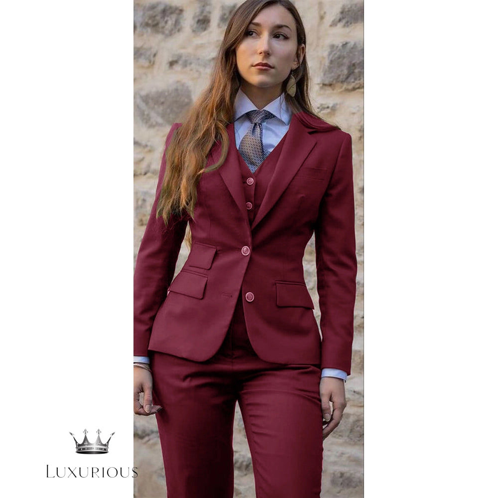 Luxury Women's Plus Size Work Suit womens suit set Luxurious Weddings