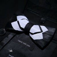 Handmade Feather Bow Tie Gift Set Luxurious Weddings