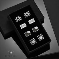 Elegant Men's Cufflinks Gift Set Luxurious Weddings