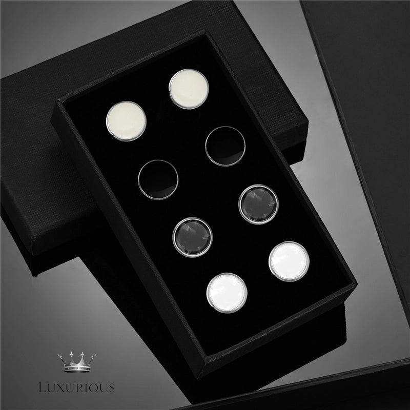 Elegant Men's Cufflinks Gift Set Luxurious Weddings