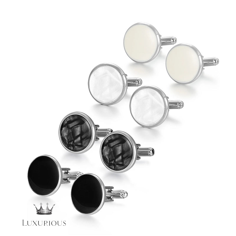 Elegant Men's Cufflinks Gift Set Cufflinks Luxurious Weddings