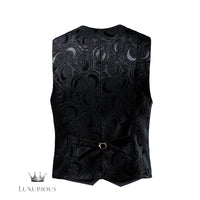 Men's Luxury Jacquard Suit Vest waistcoat Luxurious Weddings