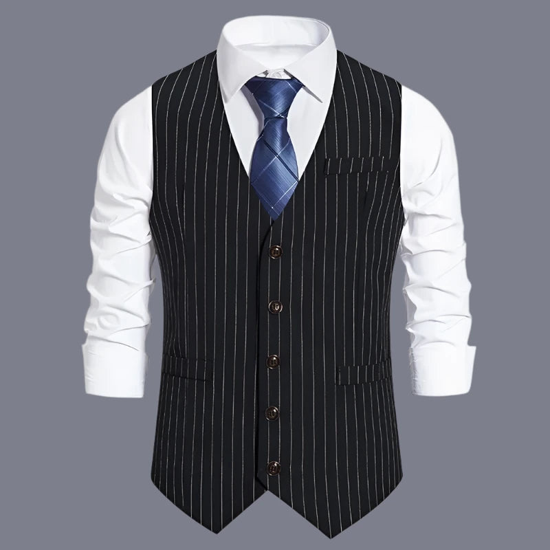 Luxury Striped Wedding Vest Suit waistcoat Luxurious Weddings