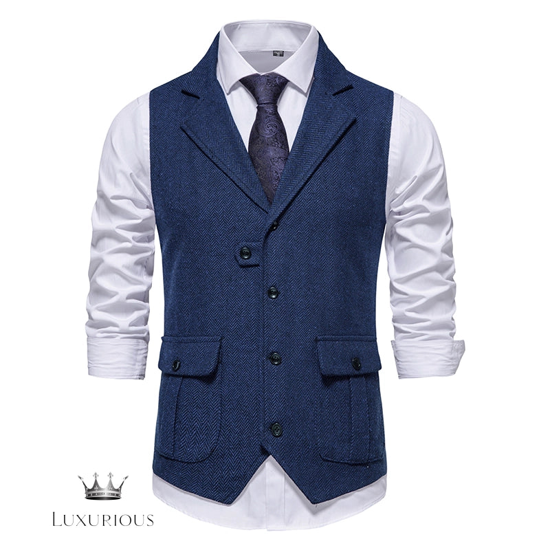 Formal Business Wedding Men's Vest - waistcoat Luxurious Weddings