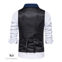 Formal Business Wedding Men's Vest - waistcoat Luxurious Weddings