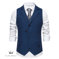 Formal Business Wedding Men's Vest - waistcoat Luxurious Weddings