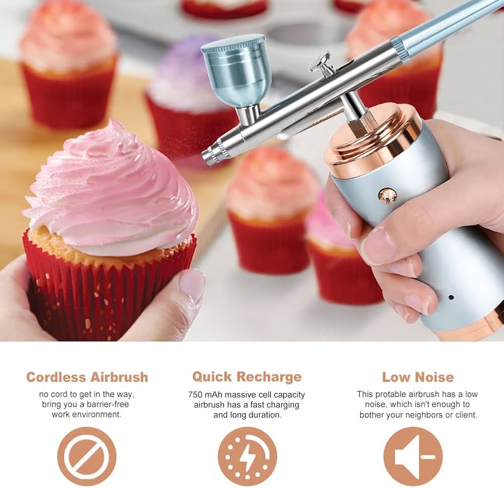 Portable Cake Decorating Airbrush Kit Cake Decorations Luxurious Weddings