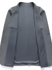 Men's Lapel Collar Long Sleeve Blazer Blazers Luxurious Weddings