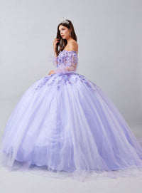 Enchanted Elegance Quincenera Gown Luxurious Weddings