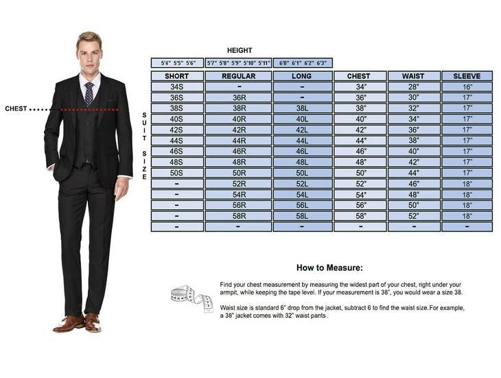 a man in a suit and tie standing next to a chart