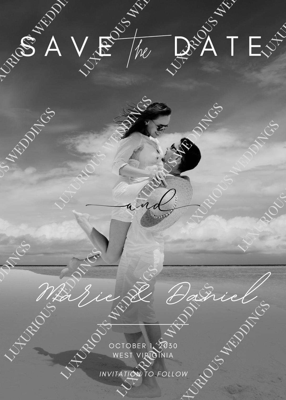 Custom Wedding Invitations #8