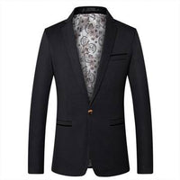 Slim Fit Suit Jacket Plus Size 5XL Men's Blazer Luxurious Weddings