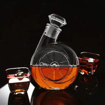 Retro Blower Shaped Wine Decanter Luxurious Weddings