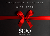 Luxurious Weddings Gift Card Gift Card Luxurious Weddings