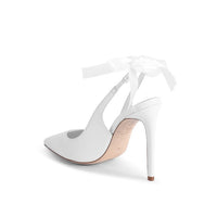 Dee Ocleppo - Sophie Pump - White Shoes Decollete Luxurious Weddings