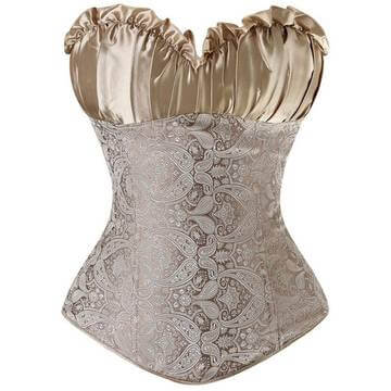Women's Fashion Personalized Jacquard Corset Corset Luxurious Weddings