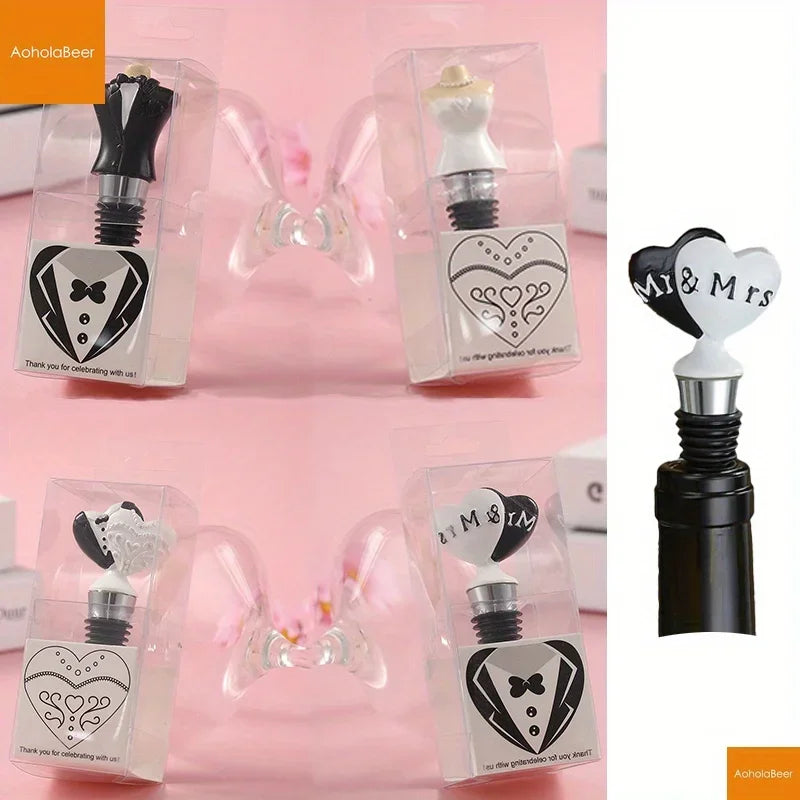 1pc Wedding Gifts Bottle Stopper Wedding Favors Luxurious Weddings