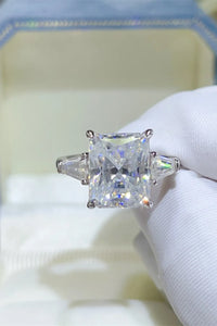 5 Carat Moissanite 925 Sterling Silver Ring men's rings Luxurious Weddings