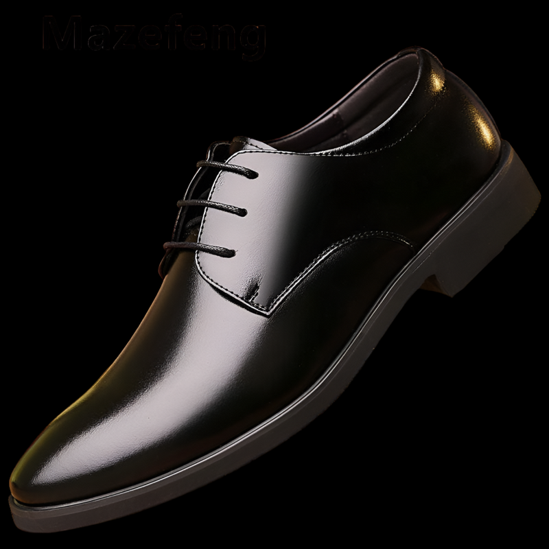 Leather Business High Quality Mens Shoes mens shoes Luxurious Weddings