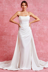 Strapless Sweetheart Bridal Gown Luxurious Weddings