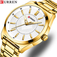 Men's Watch Quartz Watch Steel Band Watch Business men's watch Luxurious Weddings