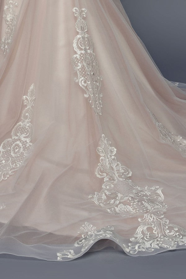 Off The Shoulder Sweetheart Neckline Mermaid Dress Wedding Dress Luxurious Weddings