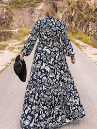 Plus Size Long Sleeve Maxi Dress Plus size dress Luxurious Weddings