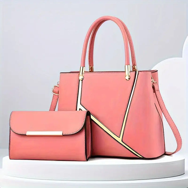 2PCS Women's Handbag & Clutch Set Handbags Luxurious Weddings