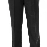 Slim Fit Flat Front Solid Color Dress Trousers Dress Pants Luxurious Weddings