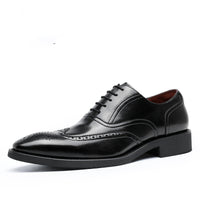 Men's Leather Oxford Shoes